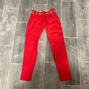 NVGTN Sport Seamless Leggings (size M) Scarlet - new with tags